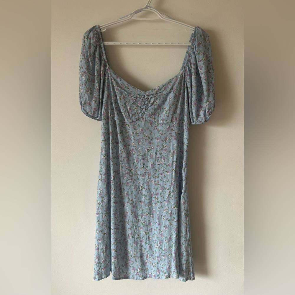 Elodie Floral Babydoll Mini Dress